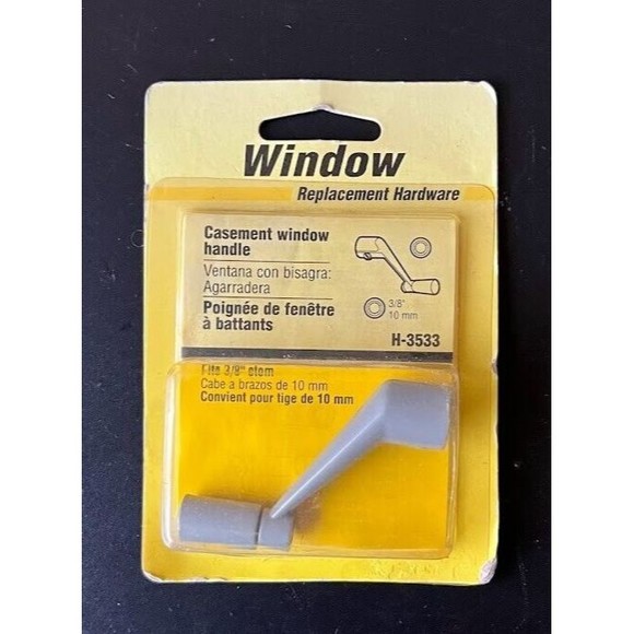 PLPCI Casement Window Crank Handle Leaver 3/8" Stem H-3533 - Picture 1 of 2